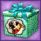 Gift with pet Pug