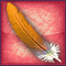 Orange Shaissar Feather