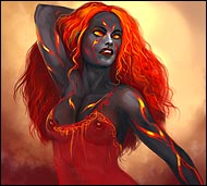 Kostenloses Browserspiel Drachenkrieg - Dirne Magdalena